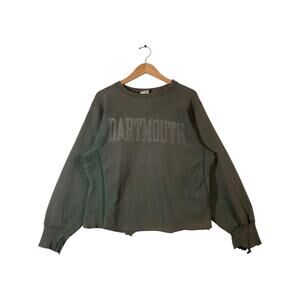Vintage Champion Distressed Dartmouth University Sweatshirt Crewneck Large